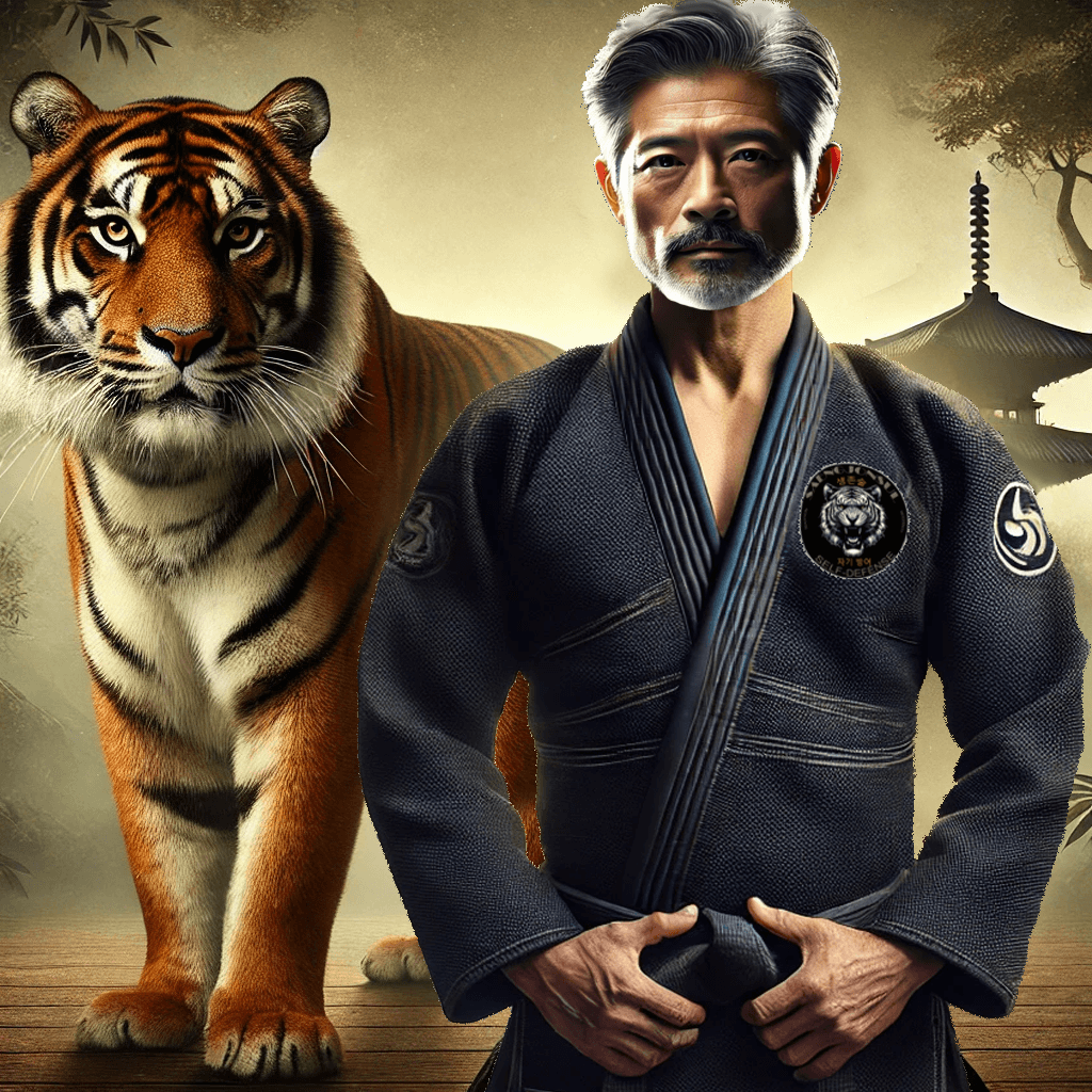 Maître Saengjonsul et son Tigre